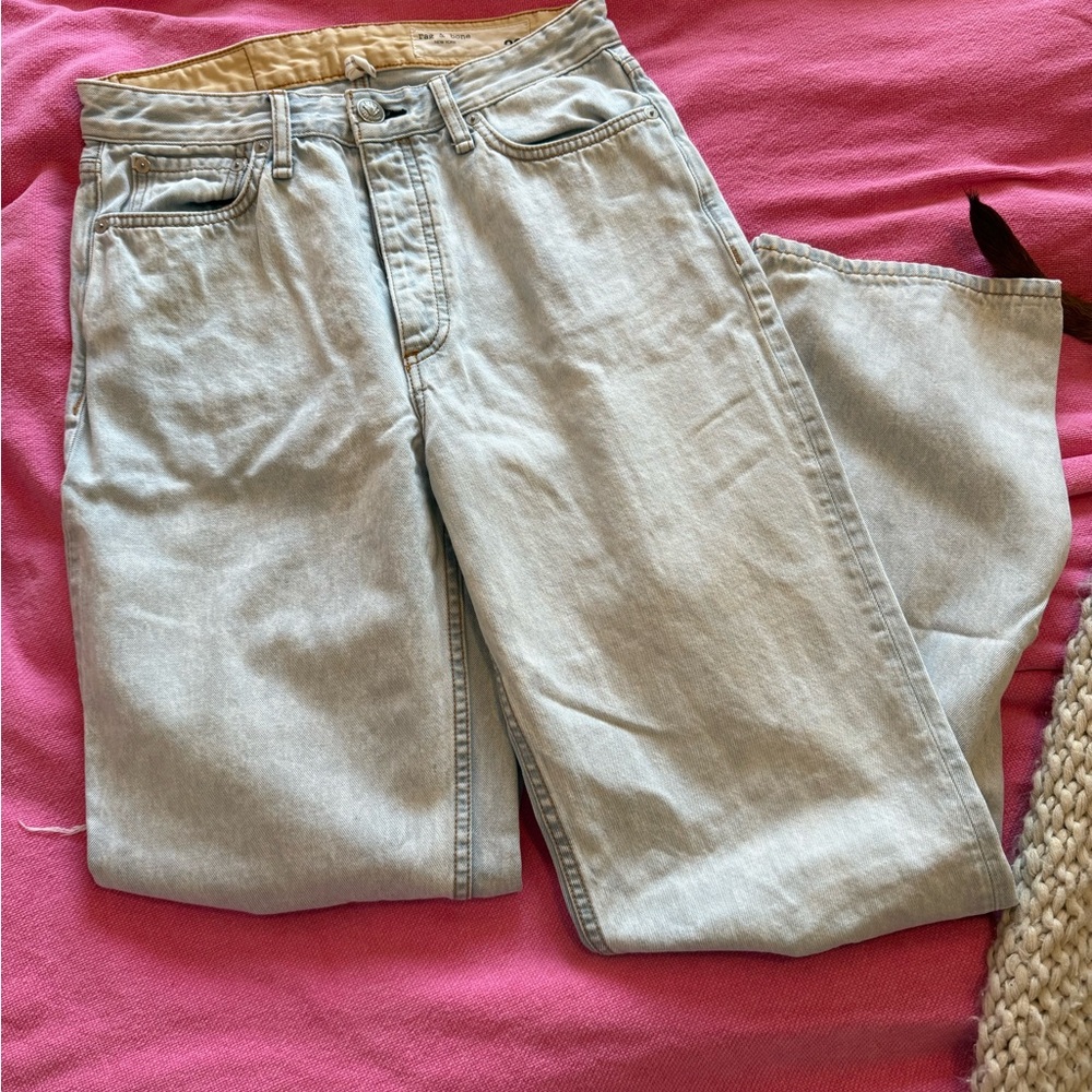 Rag & Bone Light Blue Flare Jeans